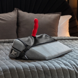 Fascinator Sex Toy Mount with Dildo Attached