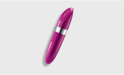 LELO MIA™ 2 USB Vibrator on White Background, Pink