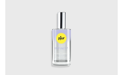 Pjur Infinity Lube Silicone-Based 50mL On White Background