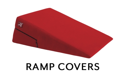 Ramp Cover On White Background, Red