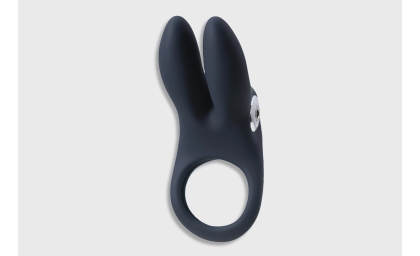 VēDO Sexy Bunny Vibrating Cock Ring on white background 