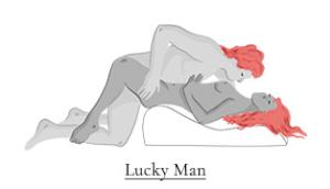 Lucky Man sex position on Liberator Hipster