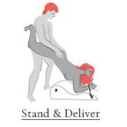 Stand & Deliver Sex Position on the Black Label Hipster