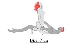 Dirty Nun sex position on Liberator Jaz Motion