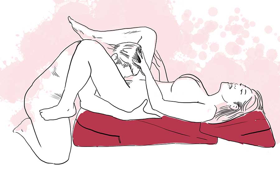 Liberator Oral Sex Position Guide