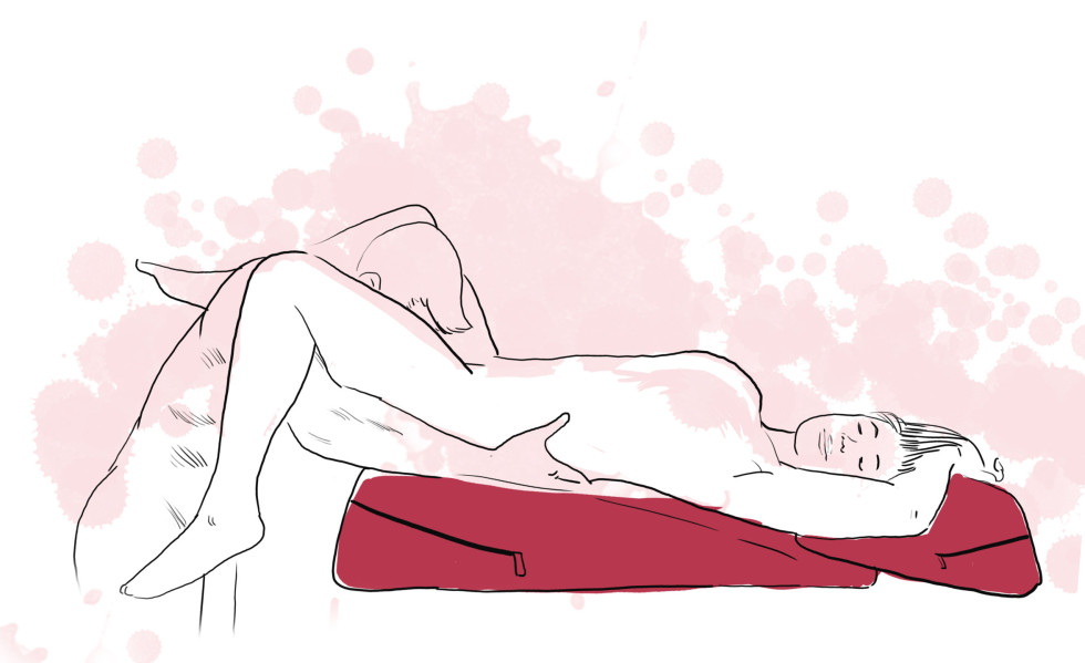 Liberator Oral Sex Position Guide