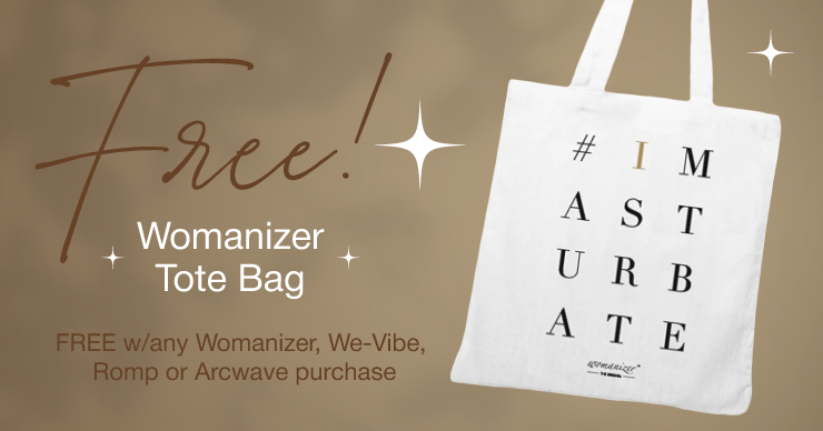 Womanizer iMasturbate tote bag.