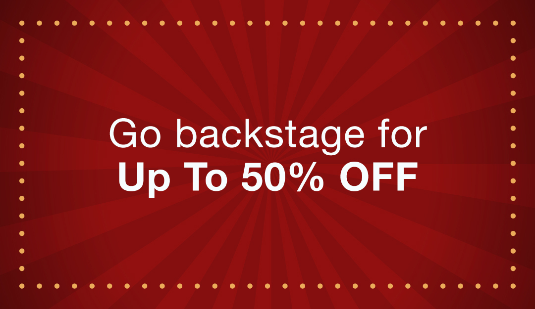 Backstage Toy Deals — Up to 50% Off