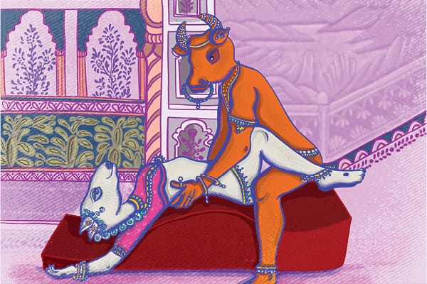 Sexy Beasts of the Kama Sutra - Bull & Mare