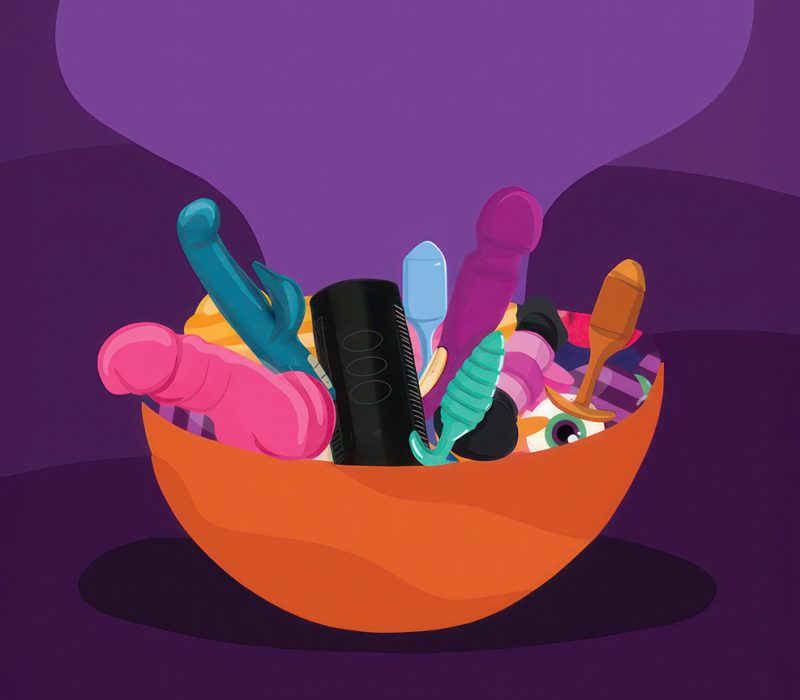 Candy Bowl of Sex Toys